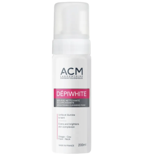Dépiwhite – Mousse Nettoyante Éclaircissante, 200 ml