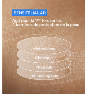 Sensitelial – AD Baume intensif visage et corps, 500 ml