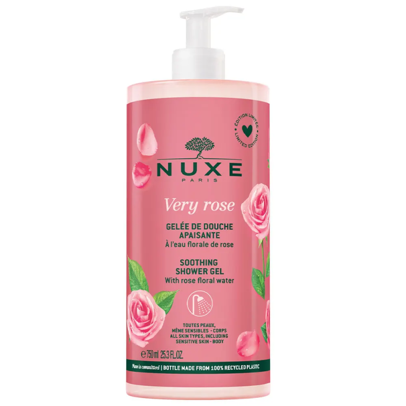Nuxe – Very Rose Gelée de Douche Douceur, 750 ml