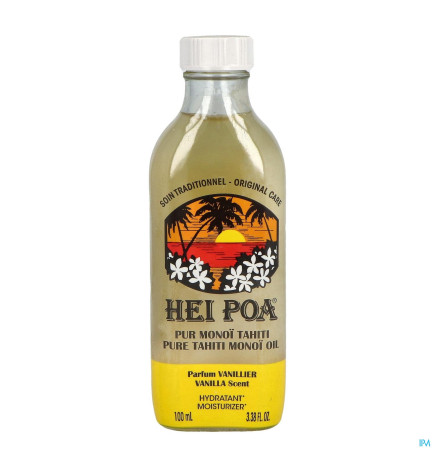 HEI POA – Pur Monoï de Tahiti Vanillier, 100 ml