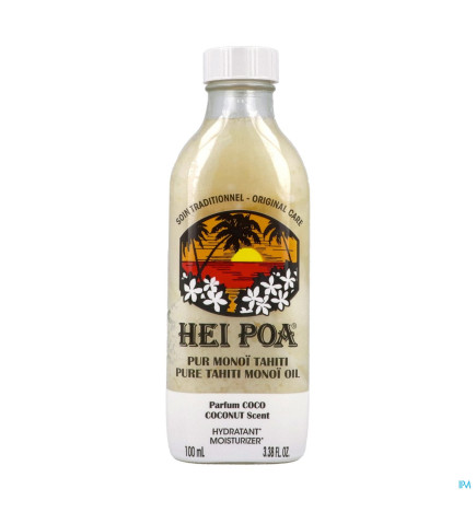 HEI POA – Pur Monoï de Tahiti AO Coco, 100 ml