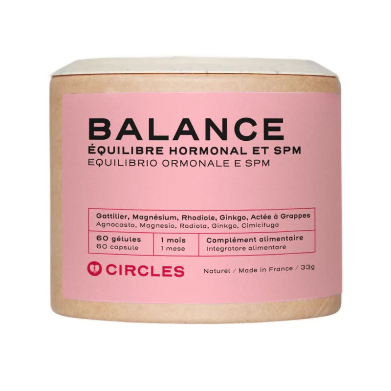 Circles – Balance Équilibre Hormonal et SPM, 60 gélules Circles – Balance Équilibre Hormonal et SPM, 60 gélules