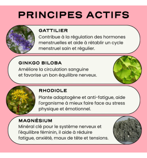 Circles – Balance Équilibre Hormonal et SPM, 60 gélules