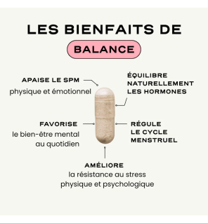 Circles – Balance Équilibre Hormonal et SPM, 60 gélules