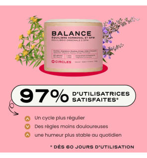 Circles – Balance Équilibre Hormonal et SPM, 60 gélules