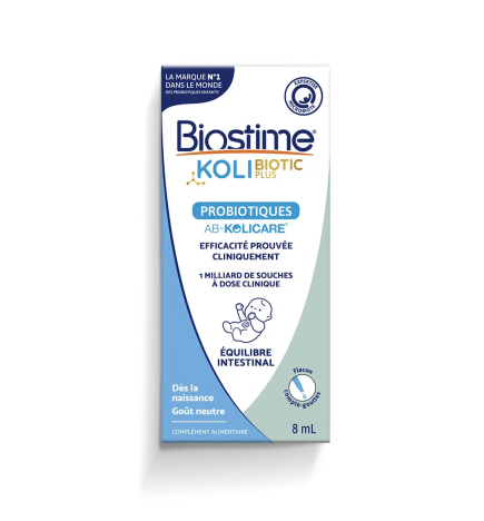 Biostime – Koli-Biotic+ Probiotiques bébé, 8 ml