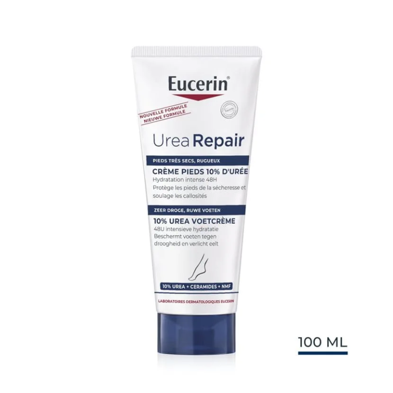Eucerin – UreaRepair PLUS Crème pieds 10% urée, 100 ml Eucerin – UreaRepair PLUS Crème pieds 10% urée, 100 ml