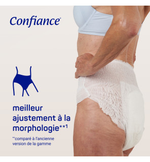 Hartmann – Confiance Mobile 8 gouttes slip absorbant taille S, 14 unités