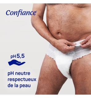 Hartmann – Confiance Mobile 8 gouttes slip absorbant taille XL, 14 unités