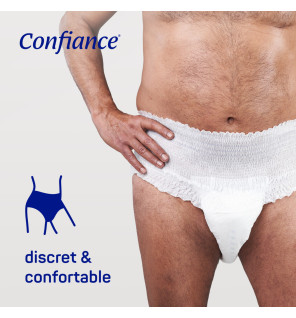 Hartmann – Confiance Mobile 6 gouttes slip absorbant taille XL, 14 unités