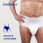 Hartmann – Confiance Mobile 6 gouttes slip absorbant taille XL, 14 unités