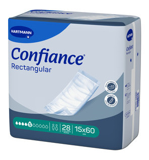 Hartmann – Confiance Rectangular 5 gouttes protection droite, 28 unités