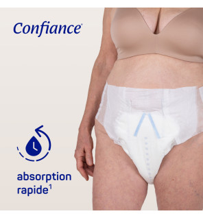 Hartmann – Confiance Elastic change complet 9 gouttes taille S, 26 unités