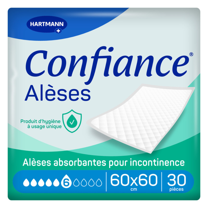Hartmann – Confiance Alese Absorbante Sans Latex 6 Gouttes 30 Hartmann – Confiance Alese Absorbante Sans Latex 6 Gouttes 30