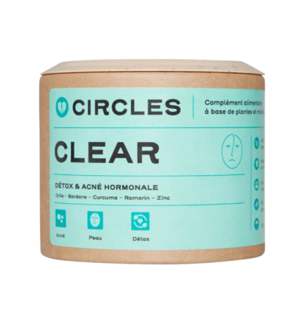 Circles – Clear Cure Détox & Peau Nette, 60 gélules