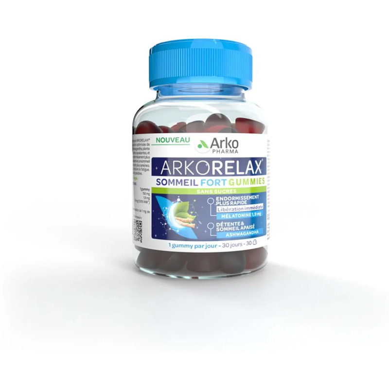 Arkopharma – Arkorelax Sommeil Fort gummies, 30 gummies Arkopharma – Arkorelax Sommeil Fort gummies, 30 gummies