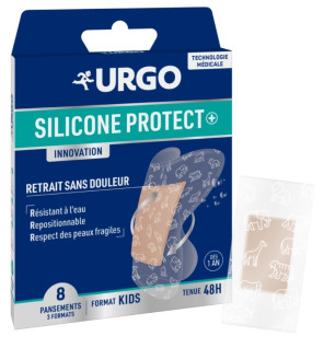 Urgo – Silicone Protect Pansements Large, 8 pansements