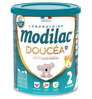 Modilac – Doucéa 2ème âge LF+ Lait infantile, 820 g