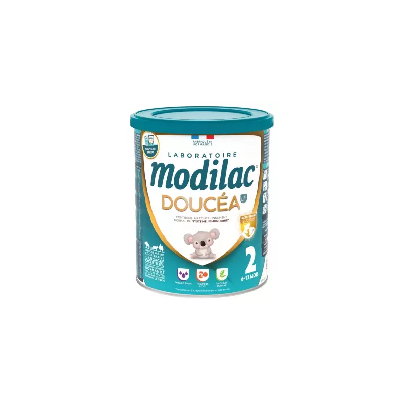 Modilac – Doucéa 2ème âge LF+ Lait infantile, 820 g Modilac – Doucéa 2ème âge LF+ Lait infantile, 820 g