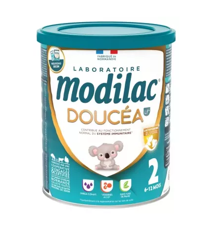 Modilac – Doucéa 2ème âge LF+ Lait infantile, 820 g