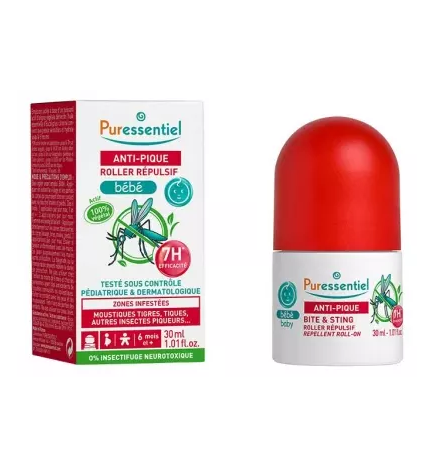 Puressentiel – Anti-Pique Bébé Roller Répulsif, 30 ml