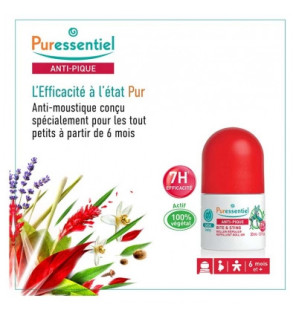 Puressentiel – Anti-Pique Bébé Roller Répulsif, 30 ml