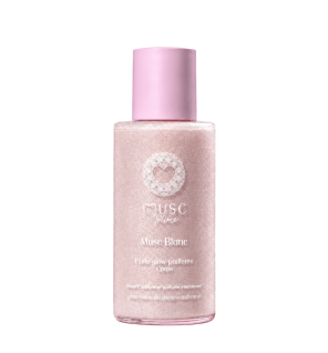 Musc Intime – Huile Glow Pailletée Musc Blanc, 100 ml