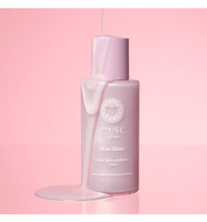 Musc Intime – Huile Glow Pailletée Musc Blanc, 100 ml