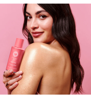 Musc Intime – Huile Glow Pailletée Sweet Litchi, 100 ml
