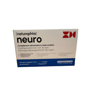 Naturophta Neuro – Complément alimentaire vision et système nerveux, 90 comprimés