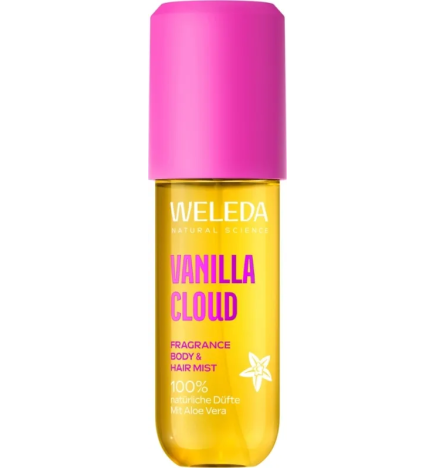 Weleda – Vanilla Cloud brume parfumée corps et cheveux, 95 ml