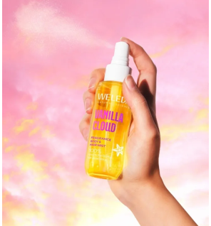 Weleda – Vanilla Cloud brume parfumée corps et cheveux, 95 ml