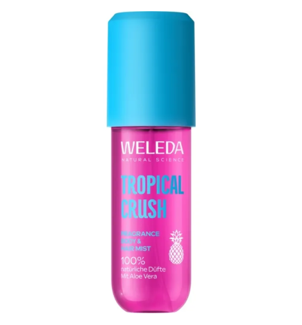 Weleda – Tropical Crush brume parfumée corps et cheveux, 95 ml