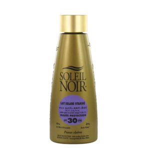 Soleil Noir – Lait vitaminé haute protection SPF30, 150 ml