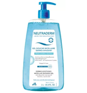 Neutraderm – Gel douche micellaire dermo-protecteur, 1 L