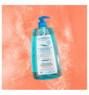 Neutraderm – Gel douche micellaire dermo-protecteur, 1 L