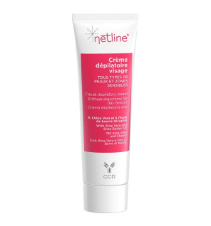 Netline – Crème dépilatoire visage, 75 ml