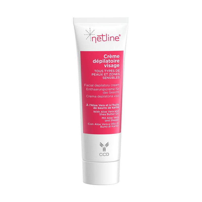 Netline – Crème dépilatoire visage, 75 ml