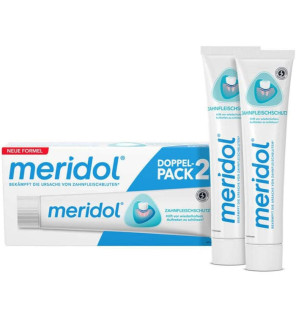 Meridol – Dentifrice protection gencives lot de 2 x 75 ml