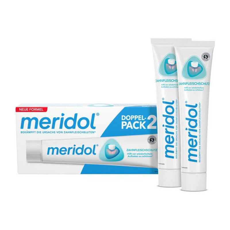 Meridol – Dentifrice protection gencives lot de 2 x 75 ml Meridol – Dentifrice protection gencives lot de 2 x 75 ml