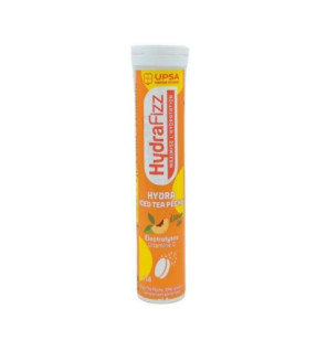 UPSA – Hydrafrizz Hydra Goût Thé Pêche, 16 comprimés effervescents