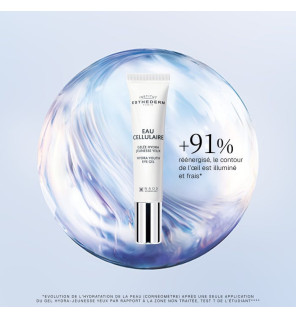 Institut Esthederm – Eau Cellulaire gel yeux repulpant contour des yeux, 15 ml