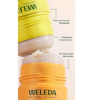 Weleda – Déodorant stick rechargeable fleur d’oranger, 50 g