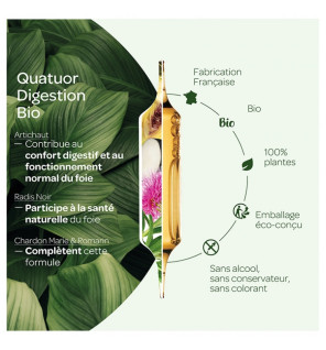Super Diet – Quatuor bio bien-être du foie, 20 ampoules