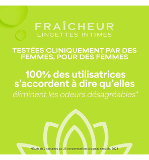 Waterwipes – Lingettes intimes Fraîcheur, 28 lingettes
