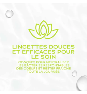 Waterwipes – Lingettes intimes Fraîcheur, 10 lingettes