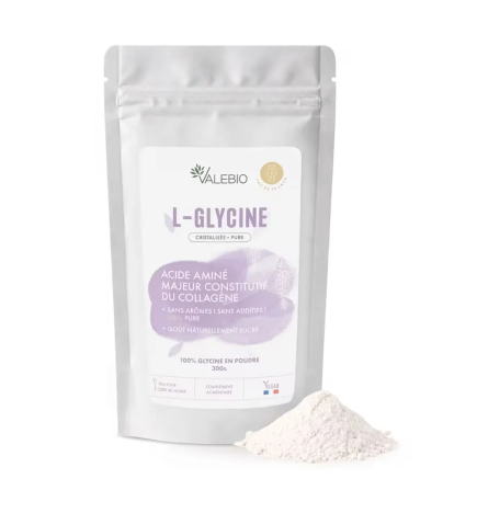 Valebio – L-Glycine, sachet 300 g