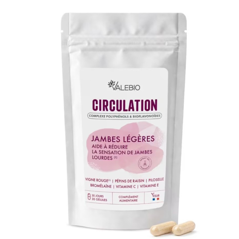 Valebio – Circulation, 60 gélules