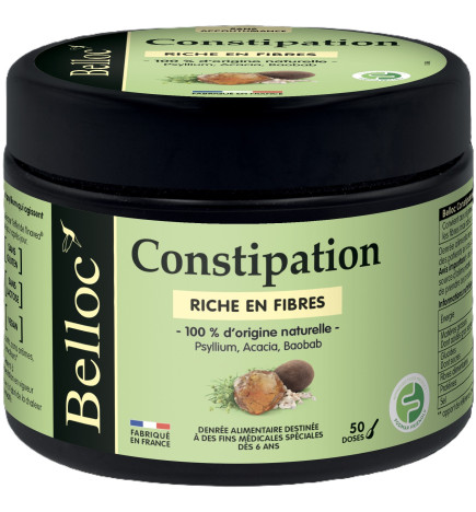 Belloc – Charbon Constipation poudre Bio, 184 g