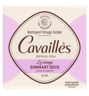 Cavaillès – Nettoyant visage solide Gommant Doux, 70 g